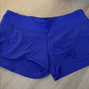 Blue Speed Shorts Lulu